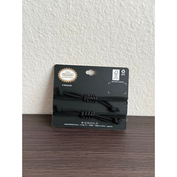 Donkey Kong Diddy Kong Icon Best Friend Cord Bracelet Set - Picture 2 of 2